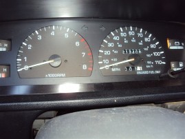 1992 TOYOTA 4RUNNER SR5, 3.0L 5SPEED 4WD, COLOR RED, STK Z15854